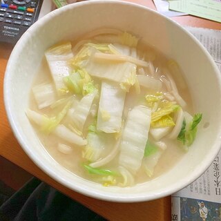 簡単！味噌煮込みうどん